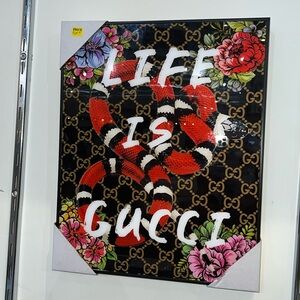 Gucci wall art decor
